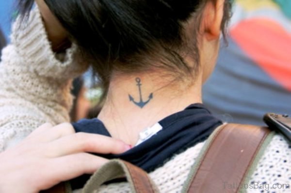 Nice Anchor Tattoo Design