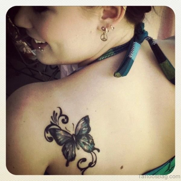 Nice Butterfly Tattoo