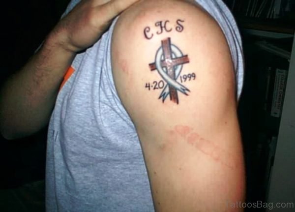 Nice Cross Tattoo 