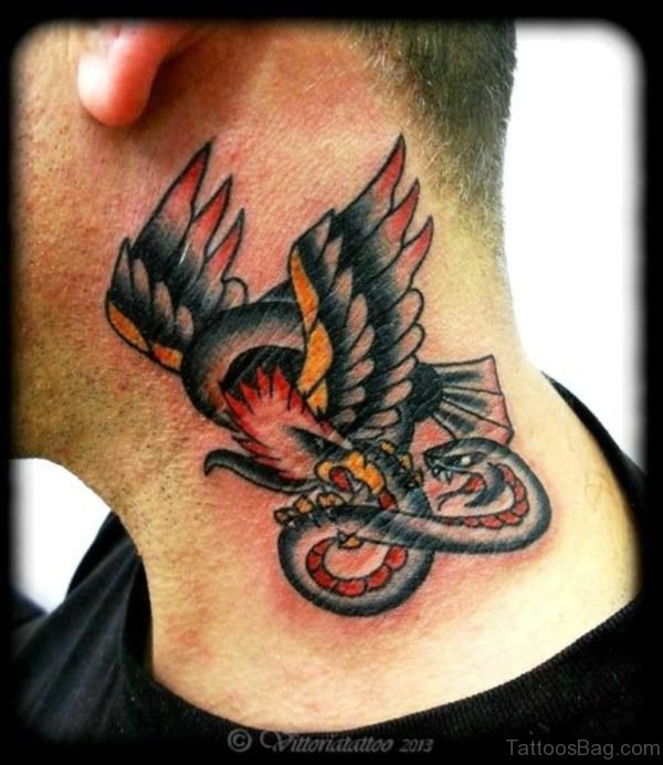 Nice Eagle Tattoo Design