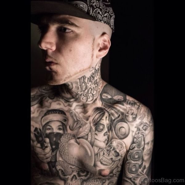 Nice Gangster Tattoo