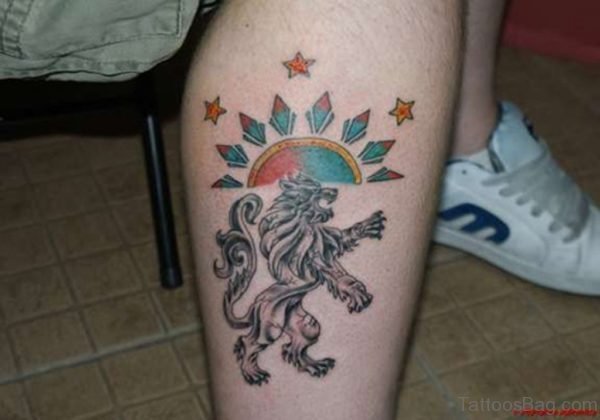 Nice Lion Tattoo