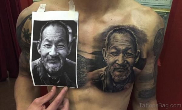 Nice Looking Portrait Tattoo