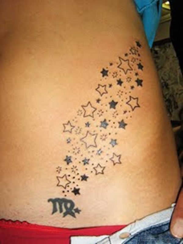 Nice Looking Star Tattoo