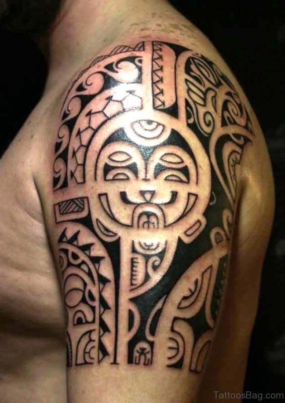 Nice Maori Tribal Tattoo