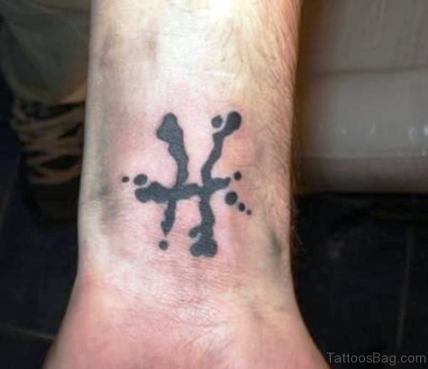 Nice Pisces Wrist Tattoo