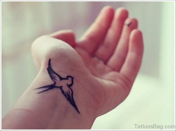 Nice Swallow Tattoo