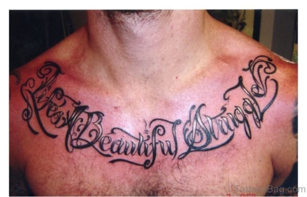Nice Wording Tattoo