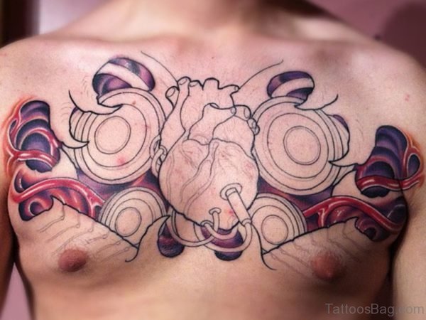Outline Heart Tattoo