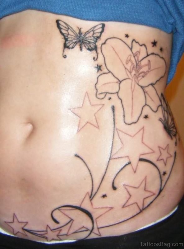 Outline Star Tattoo
