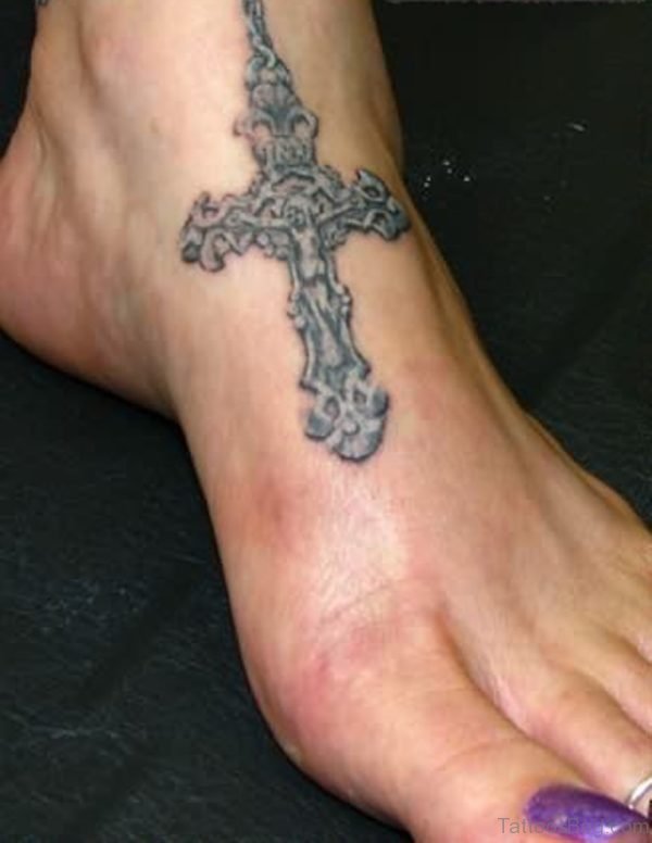 Outstanding Cross Tattoo