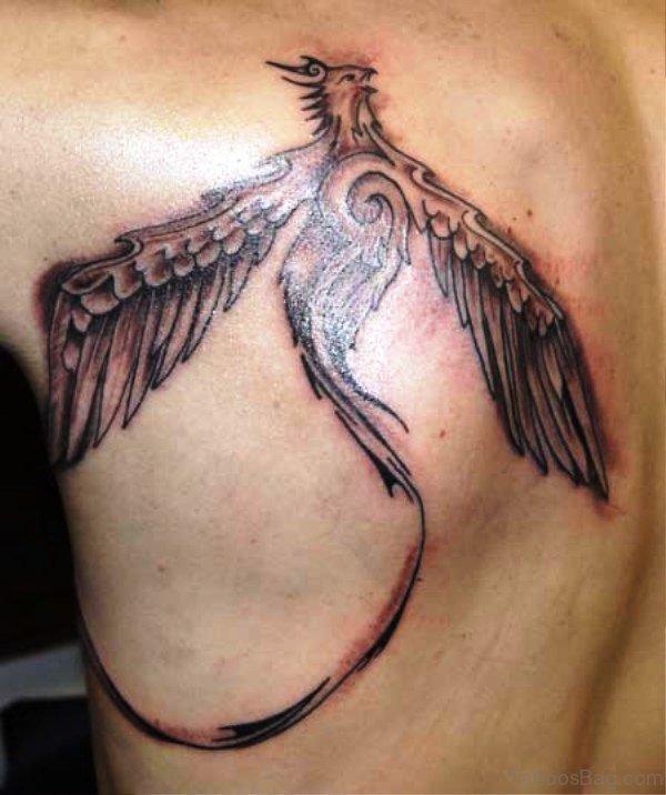 Phonenix Bird Tattoo