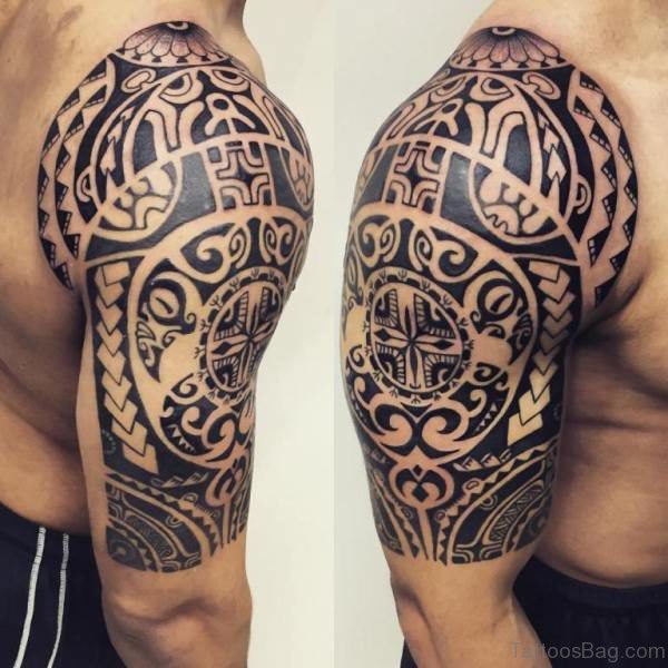 Polynesian Tribal Samoan Tattoo