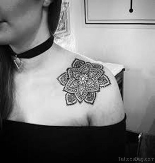 Pretty Mandala Tattoo