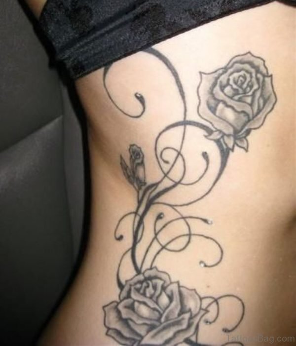 Pretty Rose Tattoo