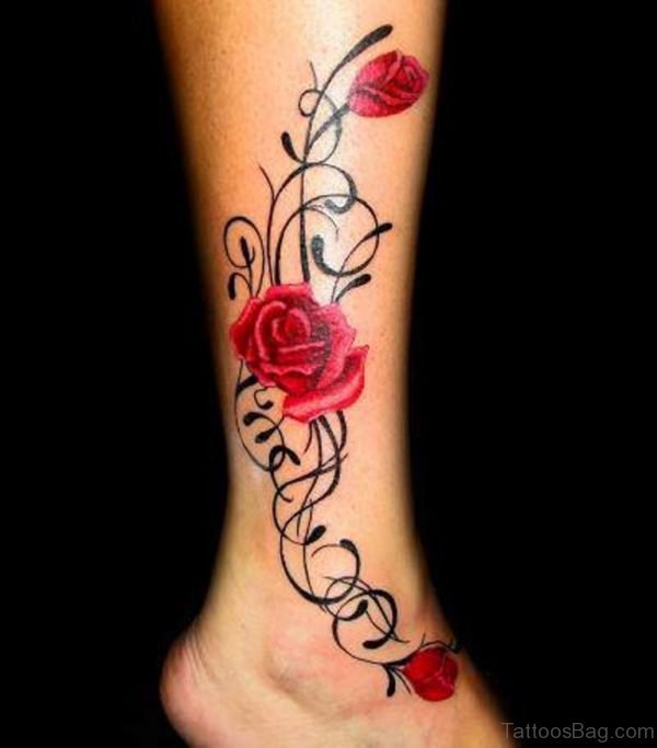 Red Rose Tattoo