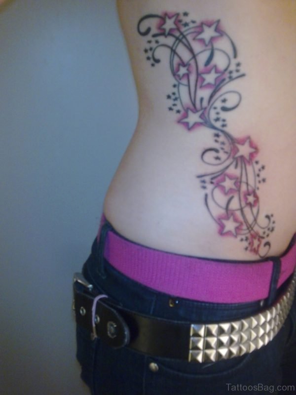 Ribcage Star Tattoo