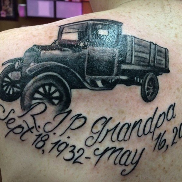 Rip Grandpa Memorial Tattoo