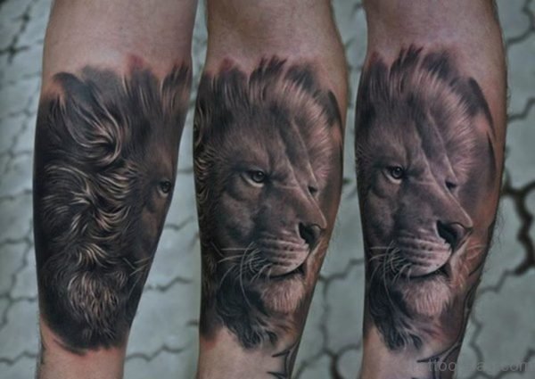 Royal Lion Tattoo