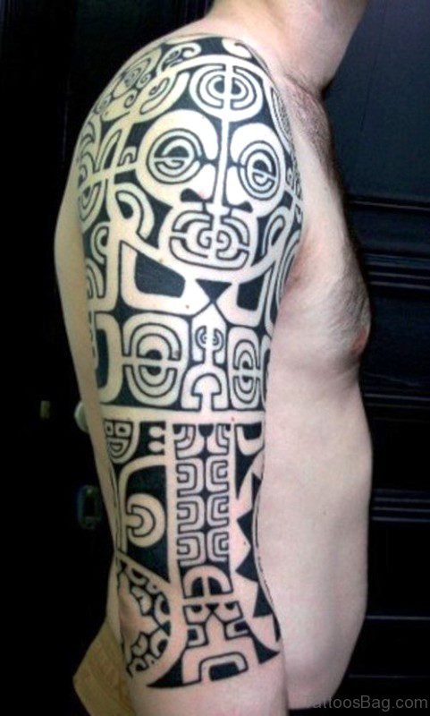 Shoulder Maori Tattoo