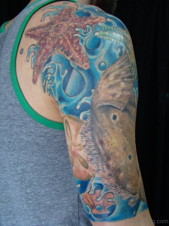 Very Nice Shoulder Tattoo