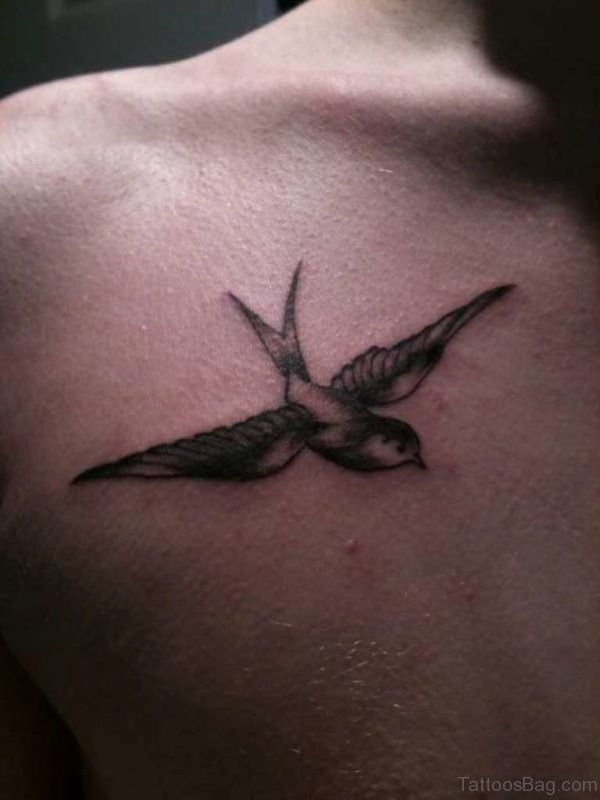 Simple Swallow Tattoo
