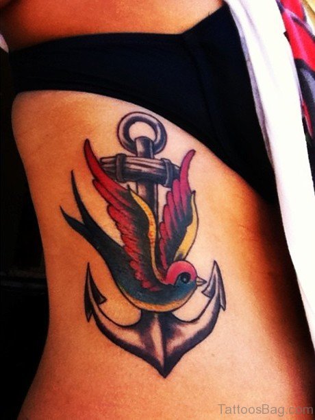 Small Anchor Tattoo