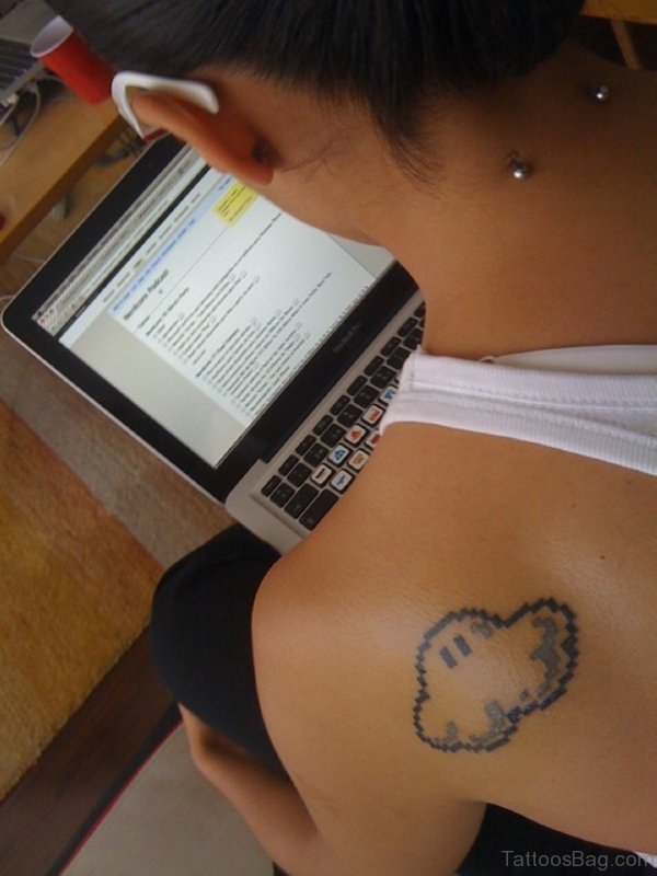 Small Cloud Tattoo