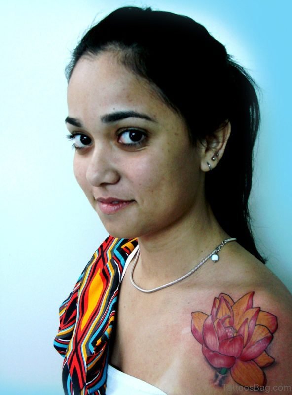 Small Lotus Tattoo