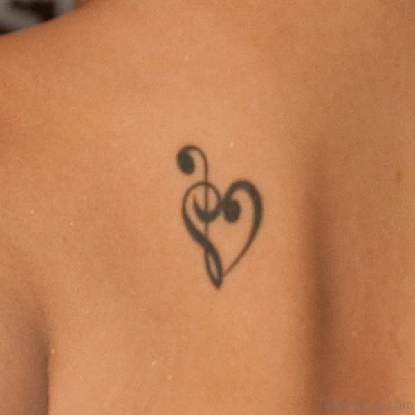 Small Music Tattoo Design