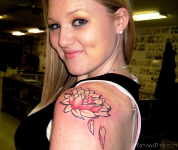 Stunning Lotus Tattoo