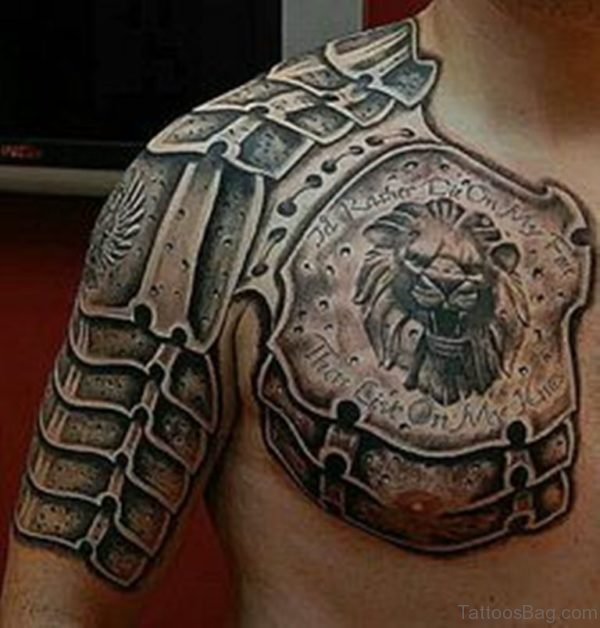 Stunning Armor Tattoo