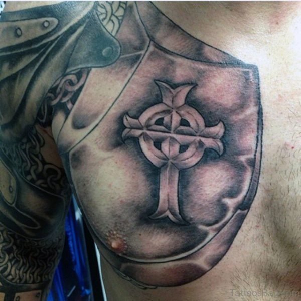 stylish Armor Tattoo