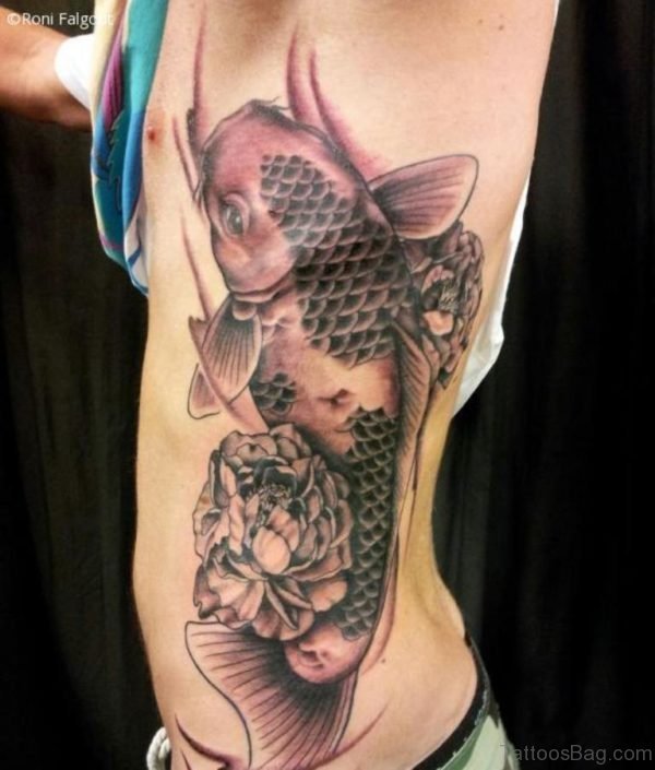Stylish Fish Tattoo
