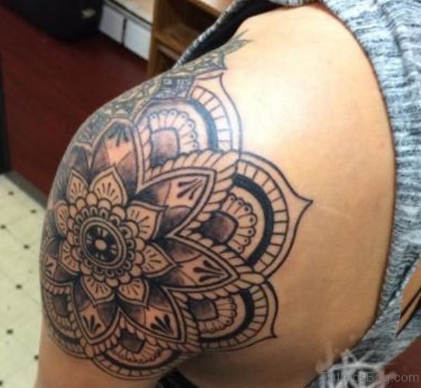 Stylish Mandala Tattoo Design