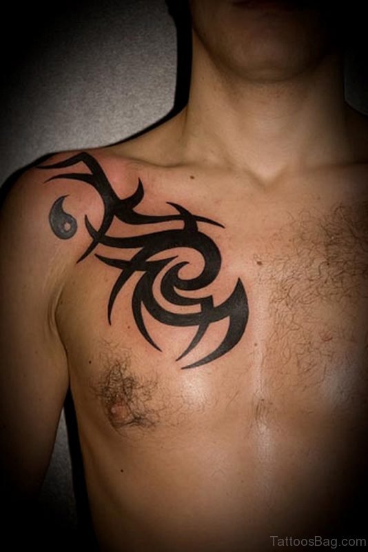 Stylish Polynesia Tribal Tattoo