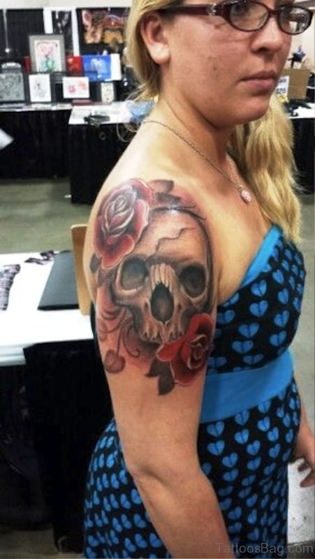 Stylish Skull Tattoo