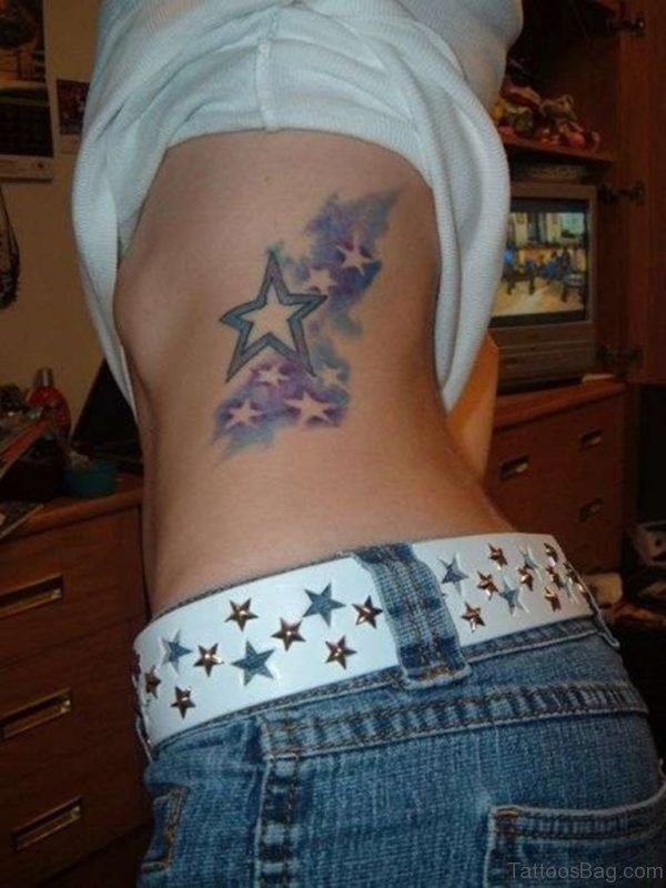Stylish Star Tattoo