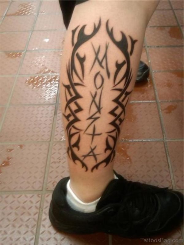 Stylish Tribal Tattoo Design