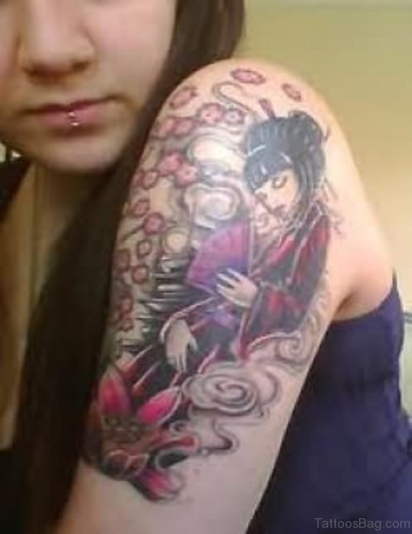 Sweet Geisha Tattoo 