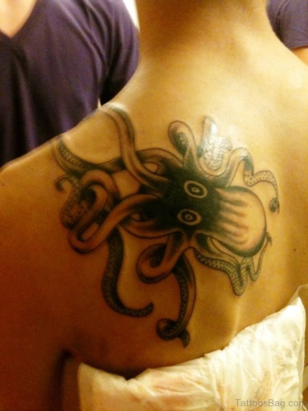Sweet Small Kraken Tattoo