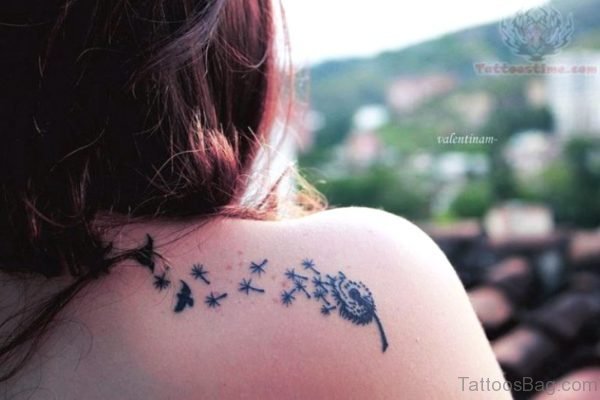 Sweet Stylish Birds Tattoo