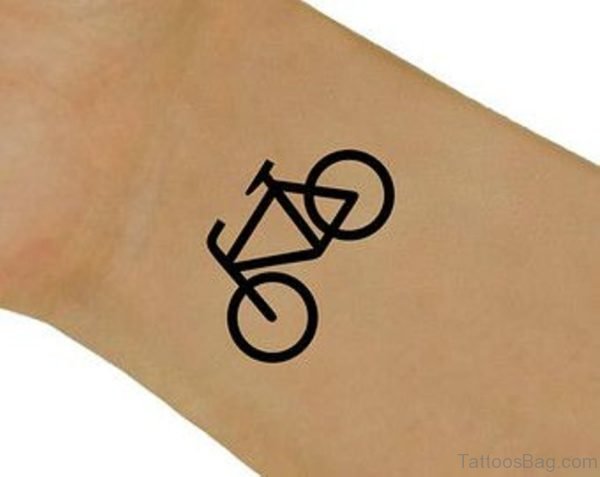 Temporary Cycle Tattoo