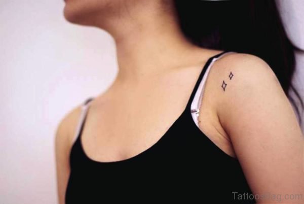 Timy Star Tattoo Design
