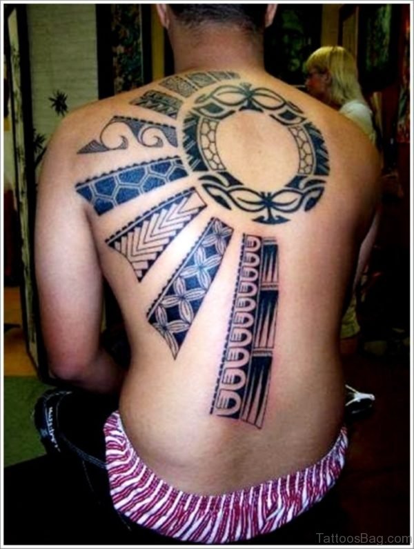 Traditional Sun Tattoo