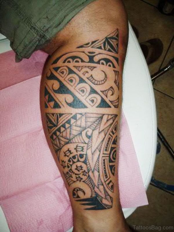 Tribal Cross Tattoo Design
