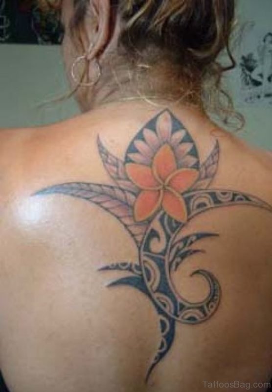 Tribal Flower Tattoo