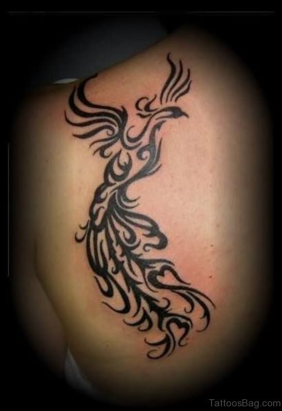 Tribal Phoenix Tattoo 1