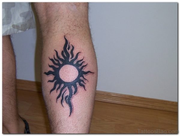Tribal Sun Tattoo