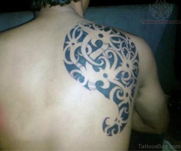 Tribal Tattoo On Back